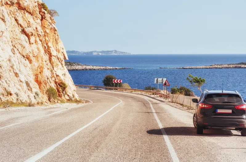viaggio in auto in Italia